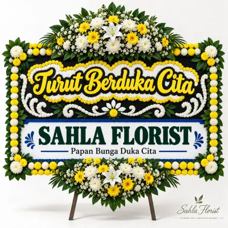 Papan Bunga Duka Sinjai